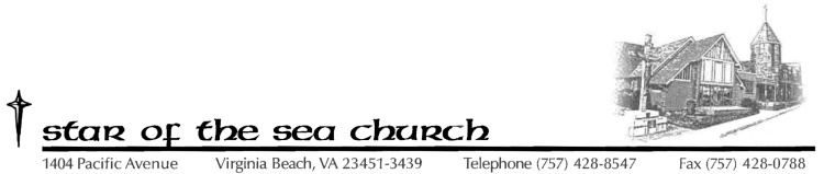 Star of the Sea Church logo